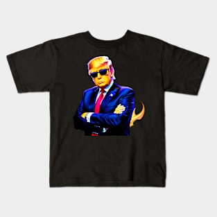 Dankadelic Trump: The Meme-peror's Triumph Kids T-Shirt